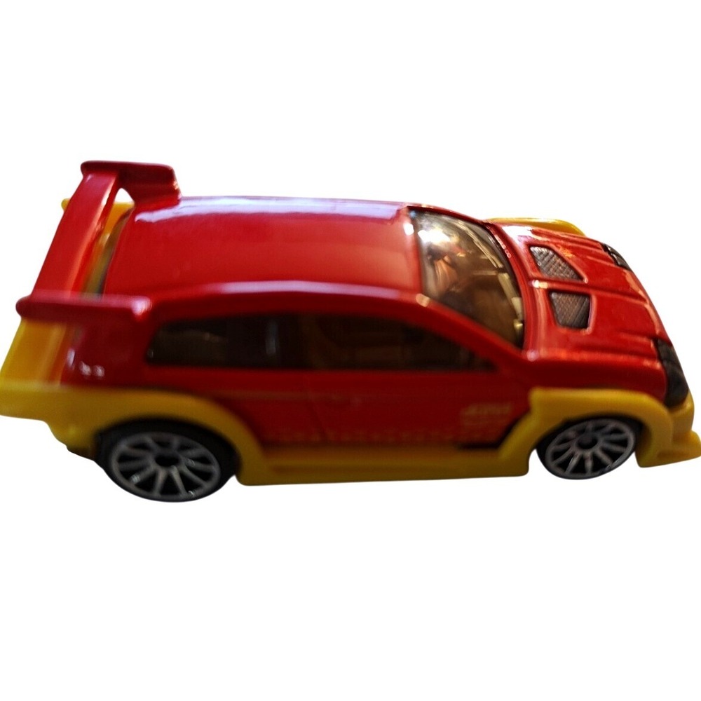 Hot Wheels 2002 Turbo Flame Red Yellow Wide Body Tuner Diecast Car 1:64